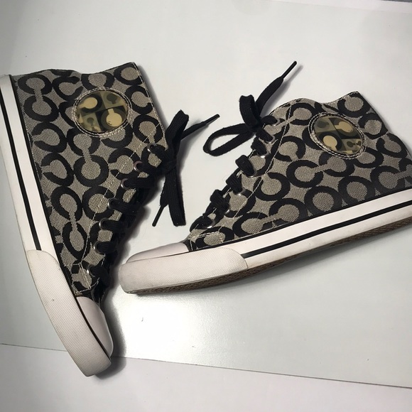 ❗️SOLD❗️Coach Converse Sneakers ✨ - Picture 3 of 8